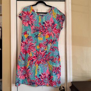 Lilly Pulitzer Anastasia Dress in Trippin & Sippin XL